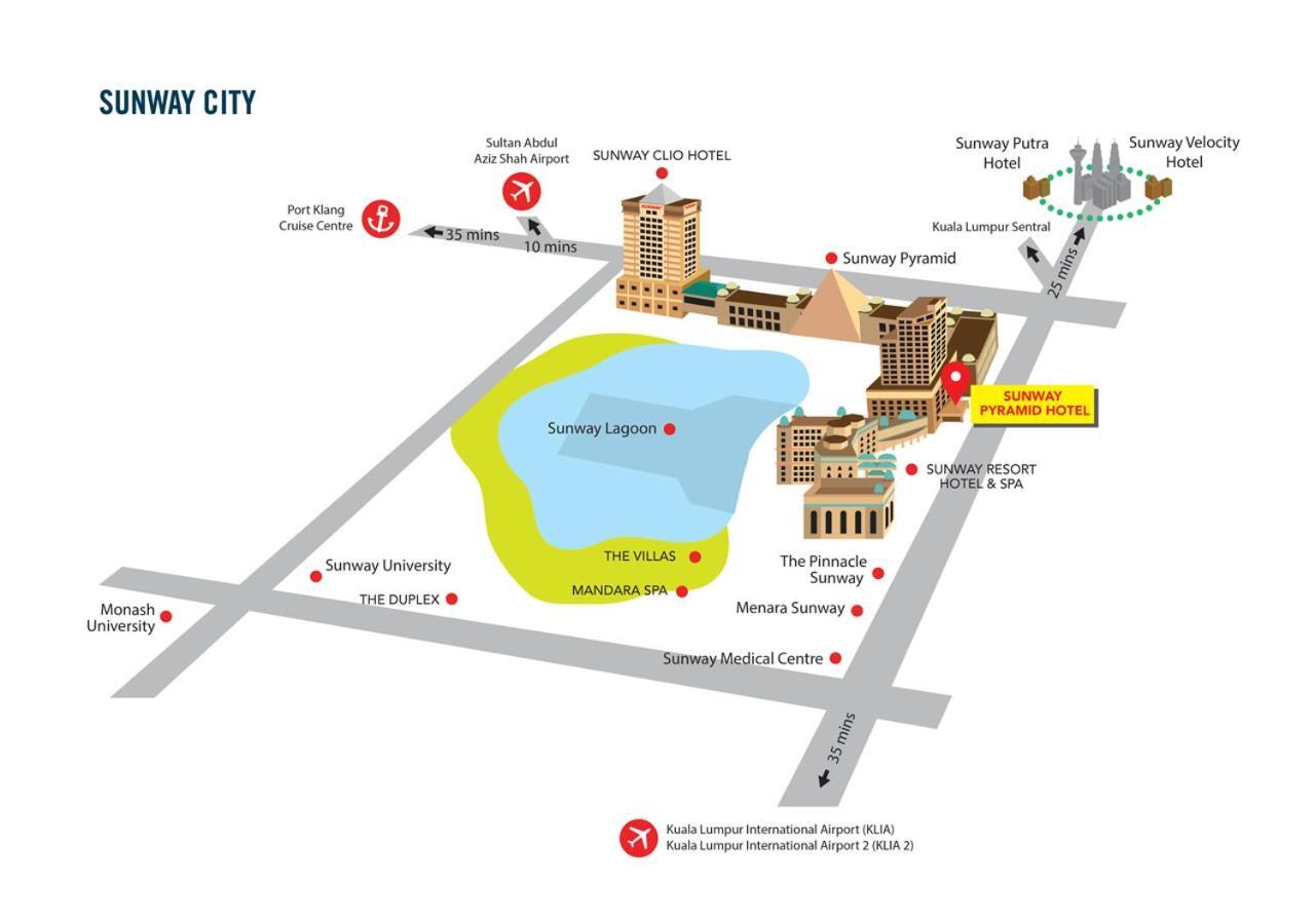 Sunway Pyramid Hotel Subang Jaya Exterior foto